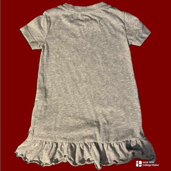 NBA Chicago Bulls sz 2T Heather Gray Dress - Picture 2 of 6